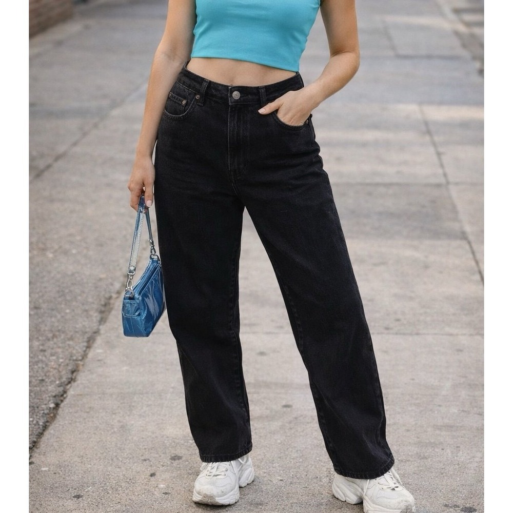 LA Blues Black denim Jeans (size 8) Vintage 90s